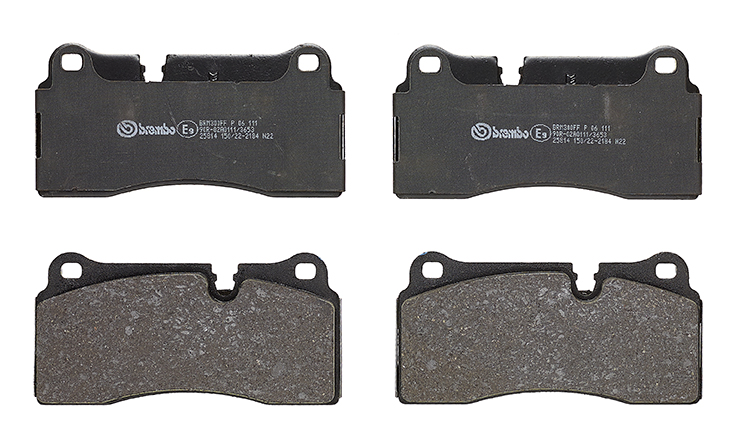 A.B.S. P 06 111 BREMBO Bremsbelagsatz, Scheibenbremse